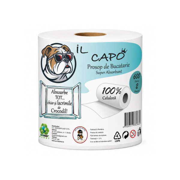 Prosop de Bucătarie IL CAPO 2 Straturi, 600 gr
